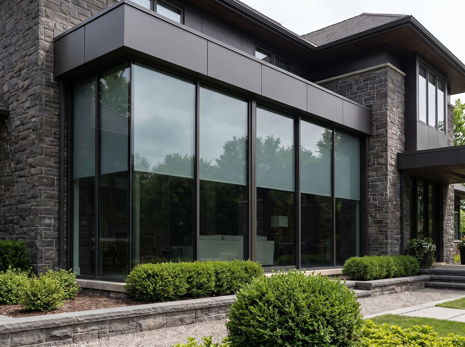 Stainless Steel tinted window film